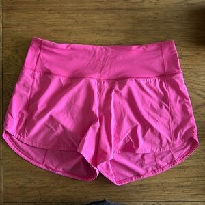 Lululemon Speed Up High Rise Shorts - 4in, size 10